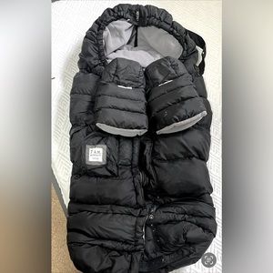 7 am enfant stroller footmuff + gloves